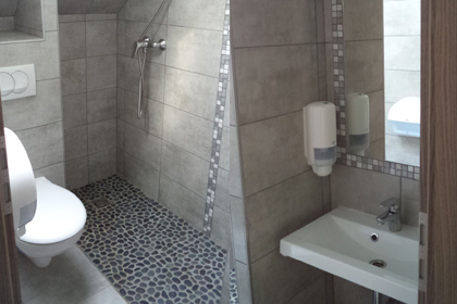 Apartman Siófok zuhanyzóval